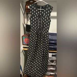 Madewell Full Length Sleeveless Print Dress